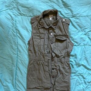 Skull & studded vest